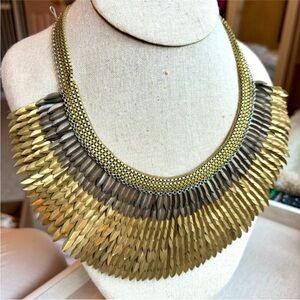 Stella and Dot Pegasus statement necklace